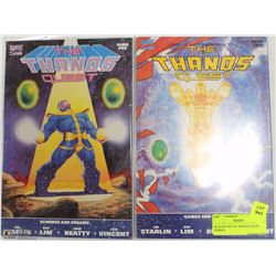 QUALITY SET OF THANOS QUEST COMICS