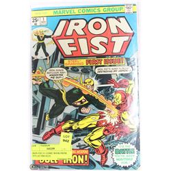 IRON FIST #1 COMIC BOOK FROM 1975 (42 YRS OLD)