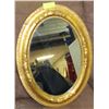 Image 1 : ESTATE GOLD TONE OVAL SHAPE MIRROR