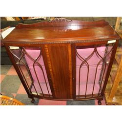CLAWFOOT CHINA CABINET