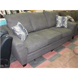 NEW FABRIC SOFA WITH ACCENT CUSHIONS ON CHOICE