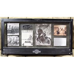 HARLEY DAVIDSON SHADOWBOX PICTURE FRAME