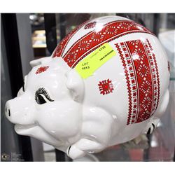 LARGE ESTATE UKRAINIAN PIGGY BANK