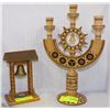 Image 1 : ESTATE WOOD CARVED BELL ORNAMENT SOLD WITH