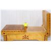 Image 1 : MINI WOOD CARVED SEWING BOX