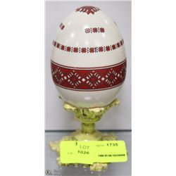 UKRAINIAN EGG ORNAMENT