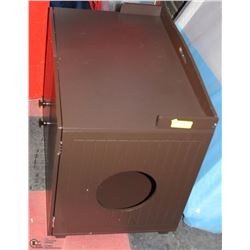 FUR HAVEN CLASSIC BENCH CAT LITTER BOX HOLDER WITH