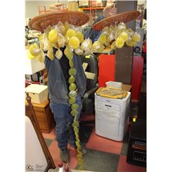 PAIR OF LARGE VINTAGE WIND CHIMES