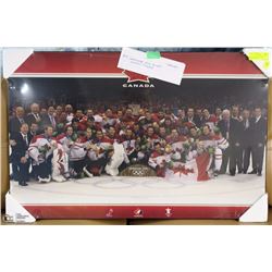 #18- 2010 CANADA OLYMPIC HOCKEY POSTER