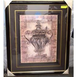 FRAMED SHOWHOME PICTURE TRIPLE MATTED