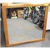 Image 1 : WOOD FRAMED MIRROR