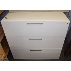 LARGE 3 DRAWER LATERAL FILING CABINET