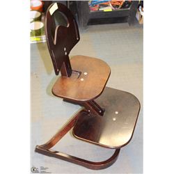SVAN OF SWEDEN BOOSTER CHAIR  - ALL WOOD CONSTR.