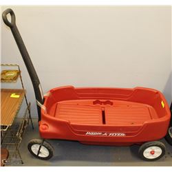 RADIO FLYER PULL BEHIND WAGON