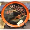 Image 1 : JAPANESE VILLAGE DECORATIVE PLATE WITH STAND
