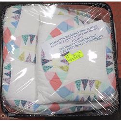 FROM SHOWHOME HERILOOM WEDDING RING PATTERN KING