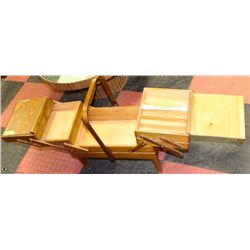 #24 VINTAGE SEWING BOX