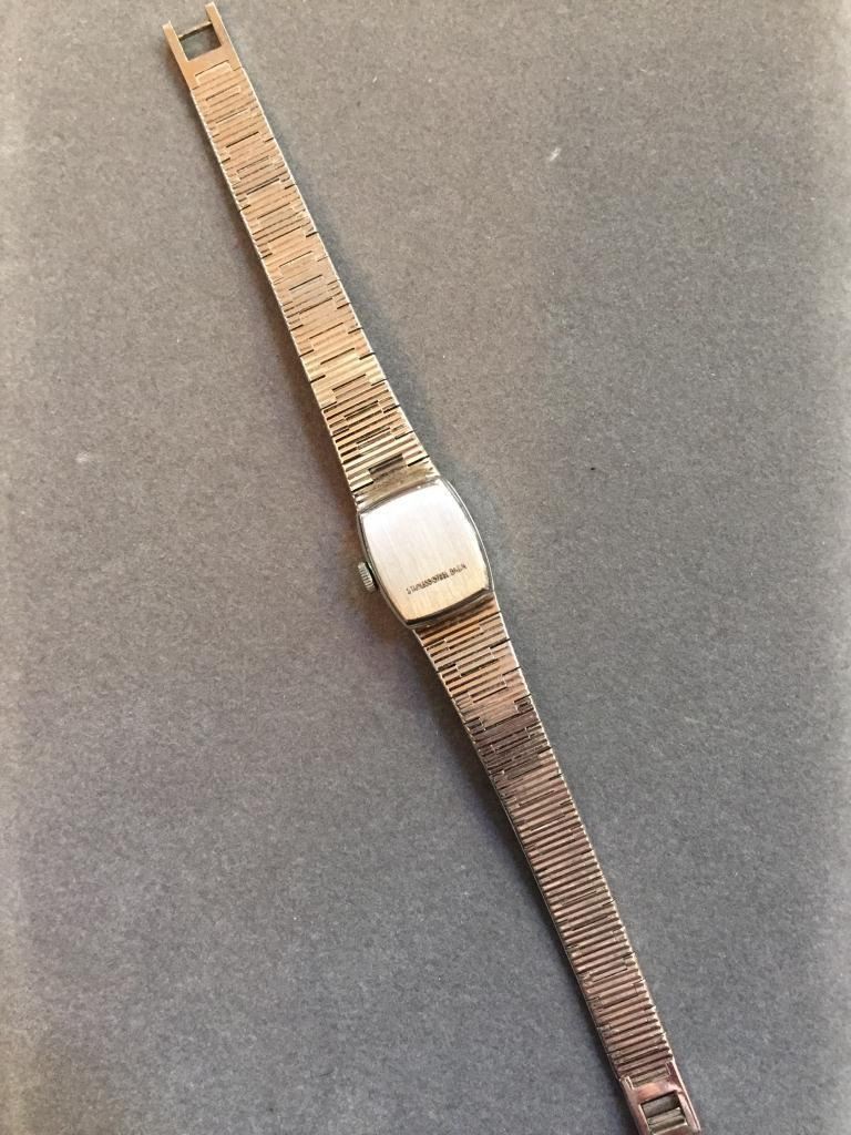 Vintage 1970's Silver Limit Ladies Bracelet Watch