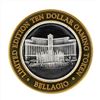 Image 2 : .999 Silver Bellagio Las Vegas $10 Casino Gaming Token Limited Edition