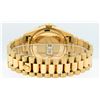 Image 7 : Rolex Mens President 18K Yellow Gold 2.75ctw Diamond Day Date Wristwatch
