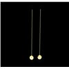 Image 1 : 14KT Yellow Gold Dangle Earrings