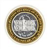 Image 1 : .999 Silver New York New York $10 Casino Gaming Token Limited Edition