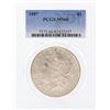 Image 1 : 1887 $1 Morgan Silver Dollar Coin PCGS MS66