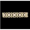 Image 1 : 14KT Yellow and White Gold Men's Bracelet