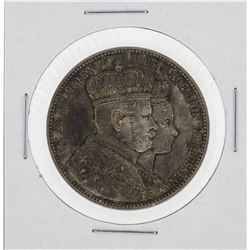 1861 Prussia Thaler Silver Coin