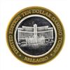 Image 2 : .999 Silver Bellagio Las Vegas $10 Casino Gaming Token Limited Edition