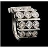 Image 4 : 14KT White Gold 1.50ctw Diamond Ring