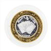 Image 2 : .999 Silver Four Queens Hotel and Casino Las Vegas $10 Casino Gaming Token Limit