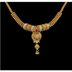 22KT Yellow Gold Fashion Necklace