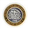 Image 1 : .999 Silver Grand Casino $10 Casino Gaming Token Limited Edition