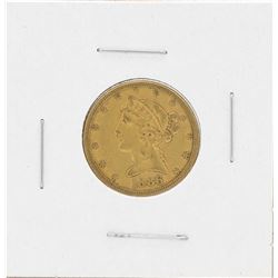 1886-S $5 Liberty Head Half Eagle Gold Coin