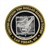 Image 1 : .999 Silver Hard Rock Hotel Las Vegas $10 Casino Gaming Token Limited Edition