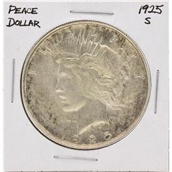 1925-S $1 Peace Silver Dollar Coin