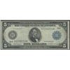 Image 1 : 1914 $5 Large Size Federal Reserve Note