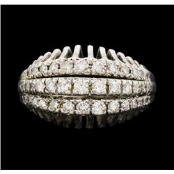 18KT White Gold 1.00ctw Diamond Ring