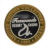 Image 1 : .999 Silver Foxwoods Resort Casino $10 Casino Gaming Token Limited Edition