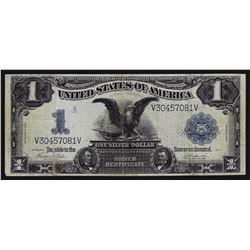 1899 $1 Black Eagle Silver Certificate Note