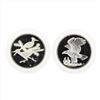 Image 1 : Lot of (2) Franklin Mint Roadrunner and Bald Eagles Art Medals