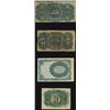 Image 2 : Lot of (4) U.S. Fractional Currency Note