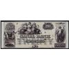 Image 1 : 1800s $20 Canal Bank New Orleans Obsolete Bank Note ERROR Gutterfold