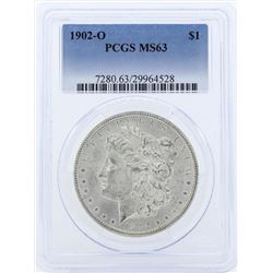 1902-O $1 Morgan Silver Dollar Coin PCGS MS63