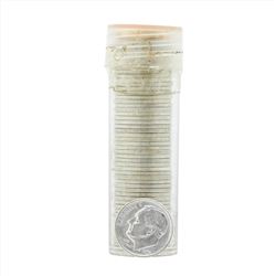 Roll of (50) 1956-D Brilliant Uncirculated Roosevelt Dimes