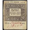 Image 2 : June 19, 1776 One Shilling Connecticut Colonial Currency Note