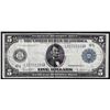 Image 1 : 1914 $5 Federal Reserve Note