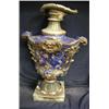 A c1820 Masons Ironstone 'Italian' ewer for restoration, blue ground and gilded decoration, cheru...