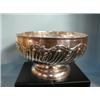 A good H/M Silver pedestal bowl, London 1902-3, 6" high, 10" across....